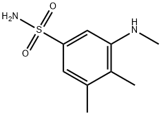 Benzenesulfonamide, 3,4-dimethyl-5-(methylamino)- Structural