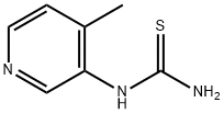 Thiourea, N-(4-methyl-3-pyridinyl)- Structural