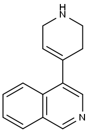 Isoquinoline, 4-(1,2,3,6-tetrahydro-4-pyridinyl)- Structural