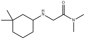 Acetamide, 2-[(3,3-dimethylcyclohexyl)amino]-N,N-dimethyl- Structural