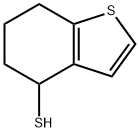 Benzo[b]thiophene-4-thiol, 4,5,6,7-tetrahydro- Structural