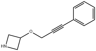 Azetidine, 3-[(3-phenyl-2-propyn-1-yl)oxy]- Structural