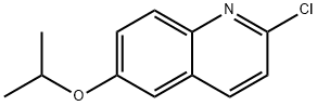 Quinoline, 2-chloro-6-(1-methylethoxy)- Structural