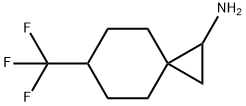 Spiro[2.5]octan-1-amine, 6-(trifluoromethyl)- Structural