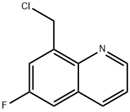 Quinoline, 8-(chloromethyl)-6-fluoro- Structural