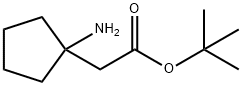 tert-butyl 2-(1-aminocyclopentyl)acetate