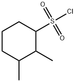 Cyclohexanesulfonyl chloride, 2,3-dimethyl- Structural