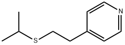 Pyridine, 4-[2-[(1-methylethyl)thio]ethyl]- Structural