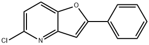 Furo[3,2-b]pyridine, 5-chloro-2-phenyl- Structural