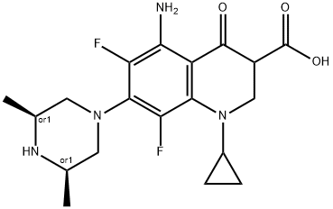Sparfloxacin Impurity Structural