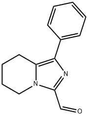 Imidazo[1,5-a]pyridine-3-carboxaldehyde, 5,6,7,8-tetrahydro-1-phenyl- Structural