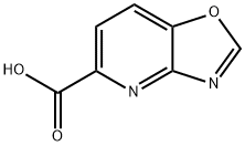 Oxazolo[4,5-b]pyridine-5-carboxylic acid Structural