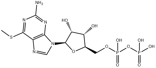 Guanosine 5'-(trihydrogen diphosphate), 6-S-methyl-6-thio- Structural