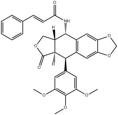 Podophyllotoxin, derivative of