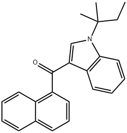 JWH 018 N-(1,1-dimethylpropyl) isomer Structural