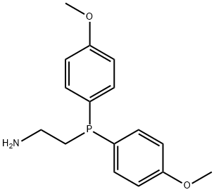 Ethanamine, 2-[bis(4-methoxyphenyl)phosphino]- Structural