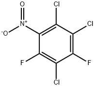 Benzene, 1,2,4-trichloro-3,5-difluoro-6-nitro- Structural