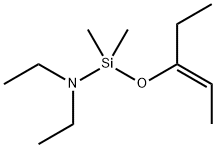Silanamine, N,N-diethyl-1-[(1-ethyl-1-propenyl)oxy]-1,1-dimethyl-, (Z)- (9CI) Structural