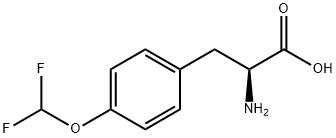 L-Tyrosine, O-(difluoromethyl)- Structural