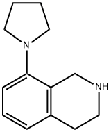 Isoquinoline, 1,2,3,4-tetrahydro-8-(1-pyrrolidinyl)- Structural