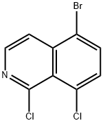 Isoquinoline, 5-bromo-1,8-dichloro- Structural