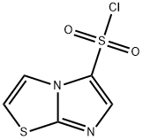 imidazo[2,1-b][1,3]thiazole-5-sulfonyl chloride Structural