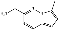 Pyrrolo[2,1-f][1,2,4]triazine-2-methanamine, 7-methyl- Structural