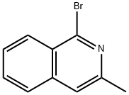 Isoquinoline, 1-bromo-3-methyl- Structural