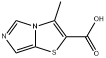 Imidazo[5,1-b]thiazole-2-carboxylic acid, 3-methyl- Structural
