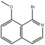 Isoquinoline, 1-bromo-8-methoxy- Structural
