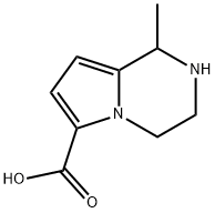 Pyrrolo[1,2-a]pyrazine-6-carboxylic acid, 1,2,3,4-tetrahydro-1-methyl- Structural