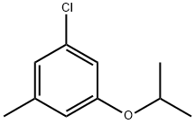 Benzene, 1-chloro-3-methyl-5-(1-methylethoxy)- Structural