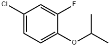 Benzene, 4-chloro-2-fluoro-1-(1-methylethoxy)- Structural