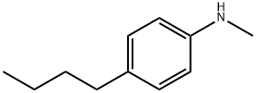 Benzenamine, 4-butyl-N-methyl- Structural