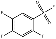 Benzenesulfonyl fluoride, 2,4,5-trifluoro- Structural