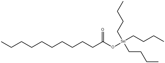 Undecanoic acid, tributylstannyl ester Structural
