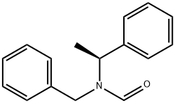 Formamide, N-[(1S)-1-phenylethyl]-N-(phenylmethyl)- Structural