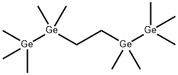 Digermane, 1,1'-(1,2-ethanediyl)bis[1,1,2,2,2-pentamethyl- Structural