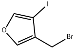 Furan, 3-(bromomethyl)-4-iodo- Structural