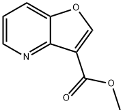 Furo[3,2-b]pyridine-3-carboxylic acid, methyl ester Structural