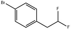 Benzene, 1-bromo-4-(2,2-difluoroethyl)- Structural