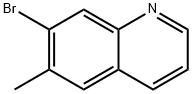 Quinoline, 7-bromo-6-methyl- Structural