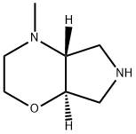 rel-(4aR,7aR)-4-methyloctahydropyrrolo[3,4-b][1,4]oxazine Structural