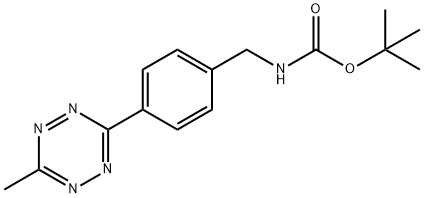 tert-Butyl N-(((4-(6-methyl-1,2,4,5-tetrazin-3-yl)phenyl)methyl)carbamate