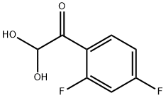 Ethanone, 1-(2,4-difluorophenyl)-2,2-dihydroxy- Structural