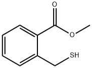Benzoic acid, 2-(mercaptomethyl)-, methyl ester Structural