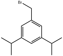 Benzene, 1-(bromomethyl)-3,5-bis(1-methylethyl)- Structural