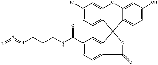 FAM azide, 6-isomer Structural