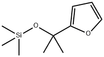 Furan, 2-[1-methyl-1-[(trimethylsilyl)oxy]ethyl]- Structural