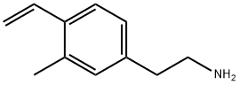 Benzeneethanamine, 4-ethenyl-3-methyl- Structural